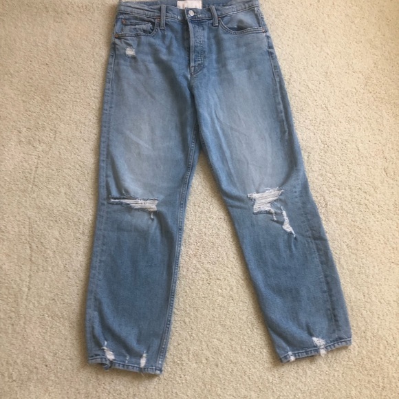 Mother distressed tomcat ankle jeans - Picture 7 of 11